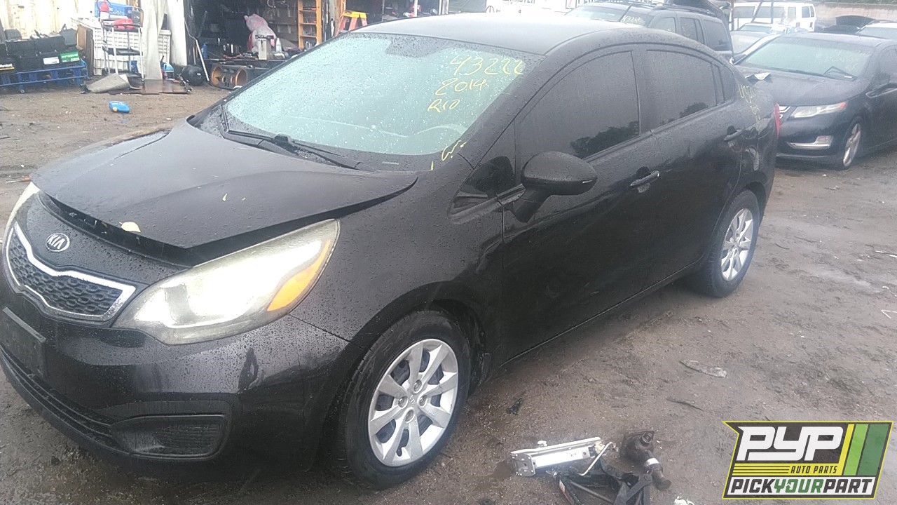 2014 KIA RIO partes disponibles
