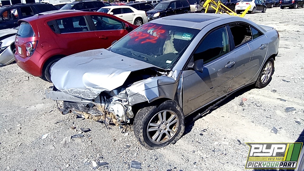 2006 PONTIAC G6 partes disponibles