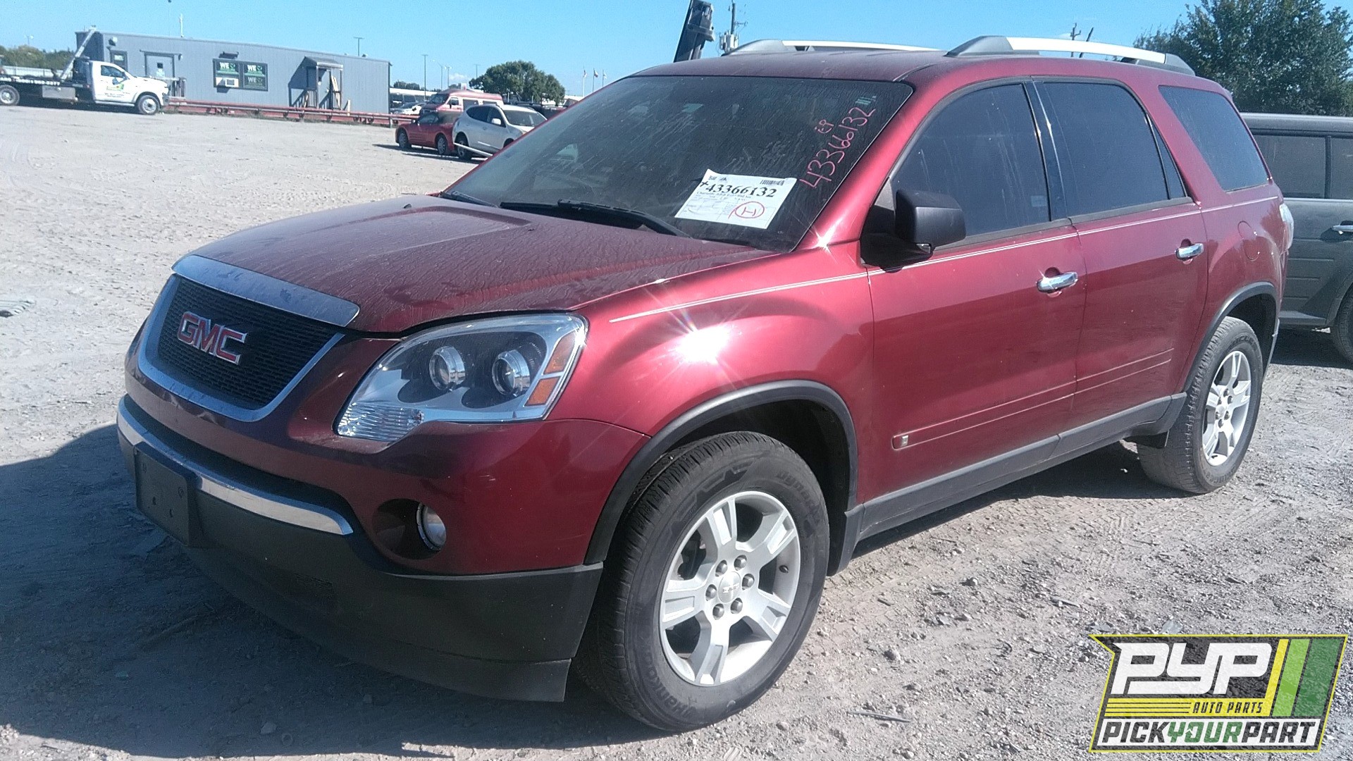 2010 GMC ACADIA partes disponibles