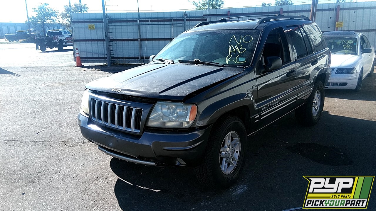2004 JEEP GRAND CHEROKEE partes disponibles