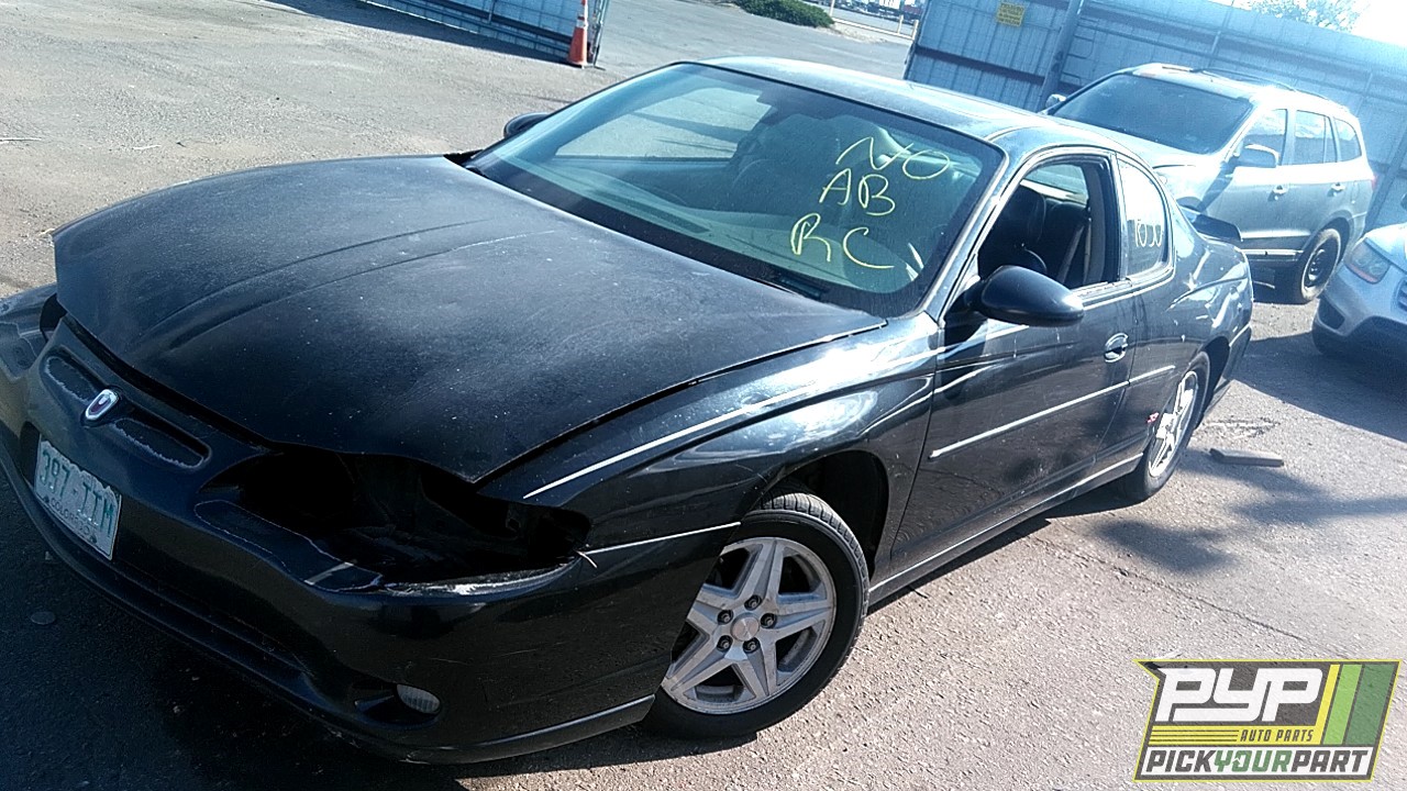 2004 CHEVROLET MONTE CARLO available for parts