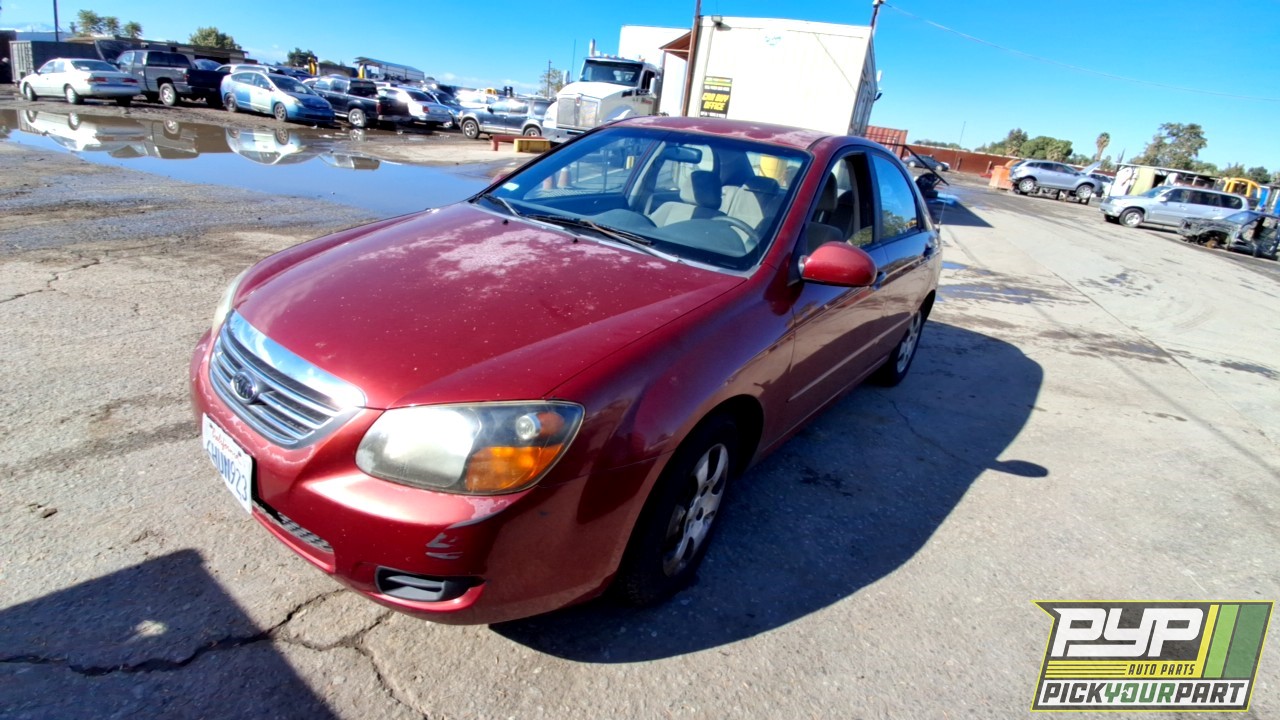 2009 KIA SPECTRA partes disponibles
