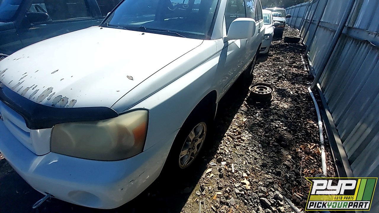 2004 TOYOTA HIGHLANDER partes disponibles