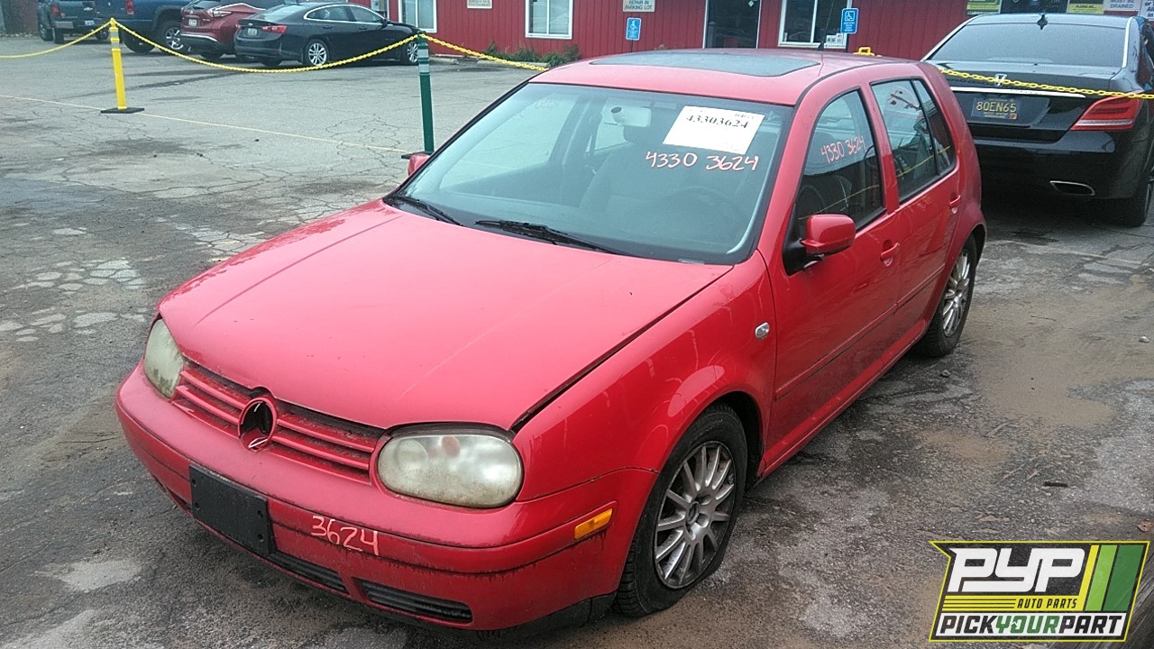2005 VOLKSWAGEN GOLF available for parts
