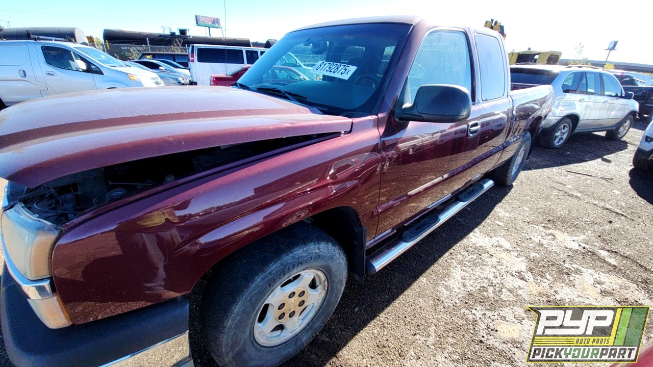 2003 CHEVROLET SILVERADO 1500 partes disponibles