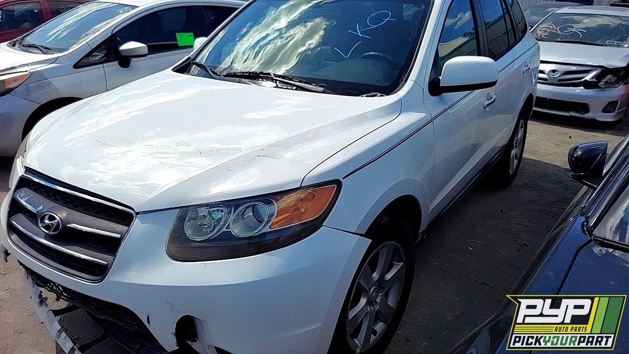 2007 HYUNDAI SANTA FE partes disponibles