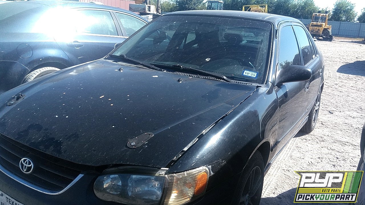 2001 TOYOTA COROLLA partes disponibles