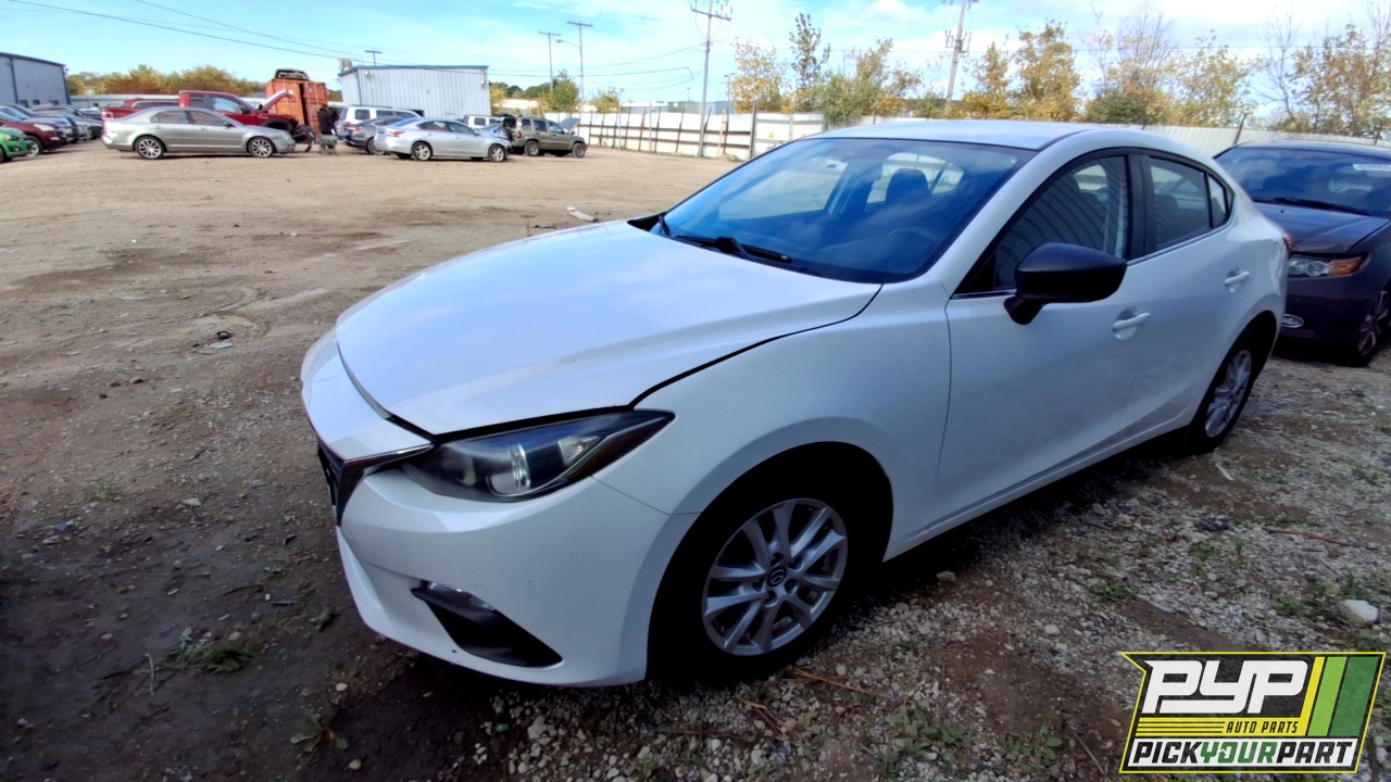 2016 MAZDA 3 available for parts