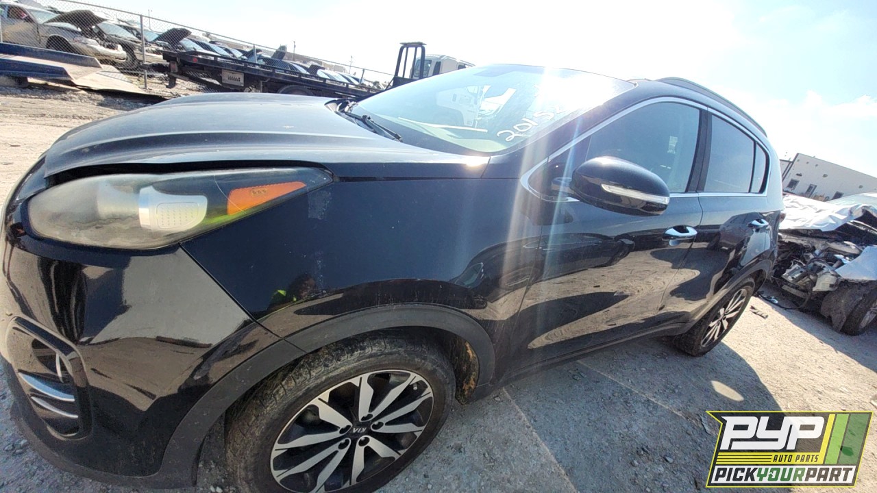2018 KIA SPORTAGE partes disponibles