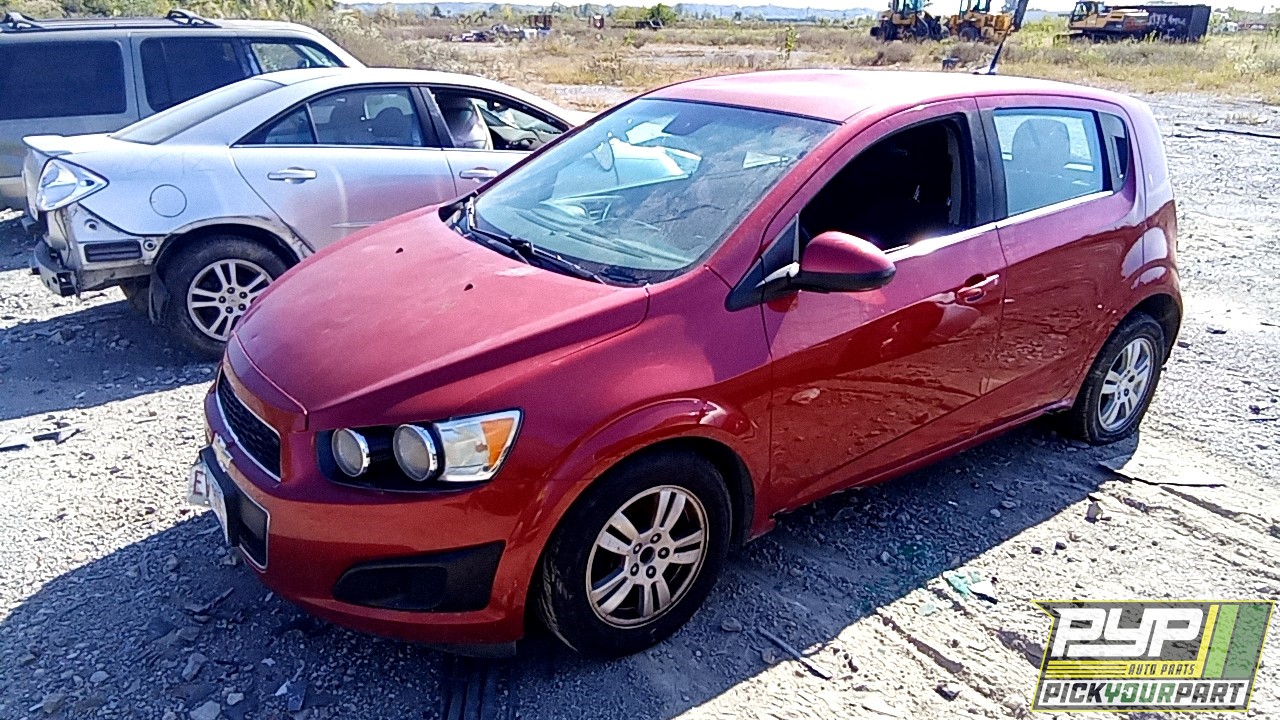 2012 CHEVROLET SONIC available for parts