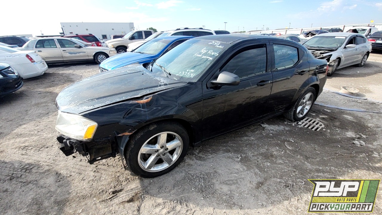 2012 DODGE AVENGER partes disponibles
