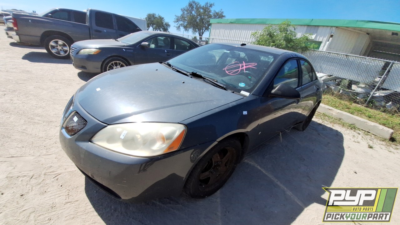 2009 PONTIAC G6 available for parts