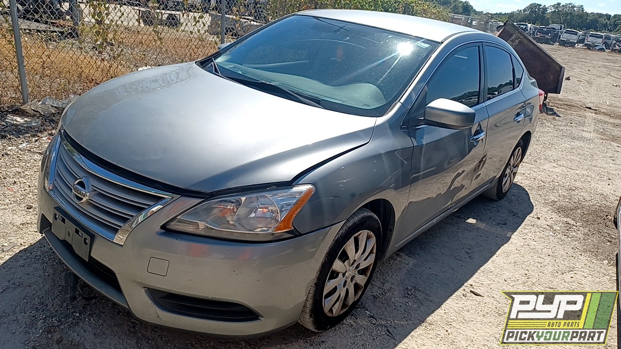 2013 NISSAN SENTRA partes disponibles