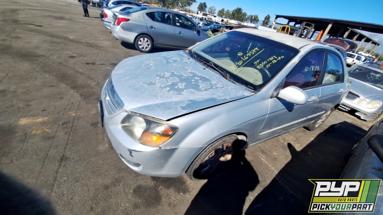 2009 KIA SPECTRA partes disponibles