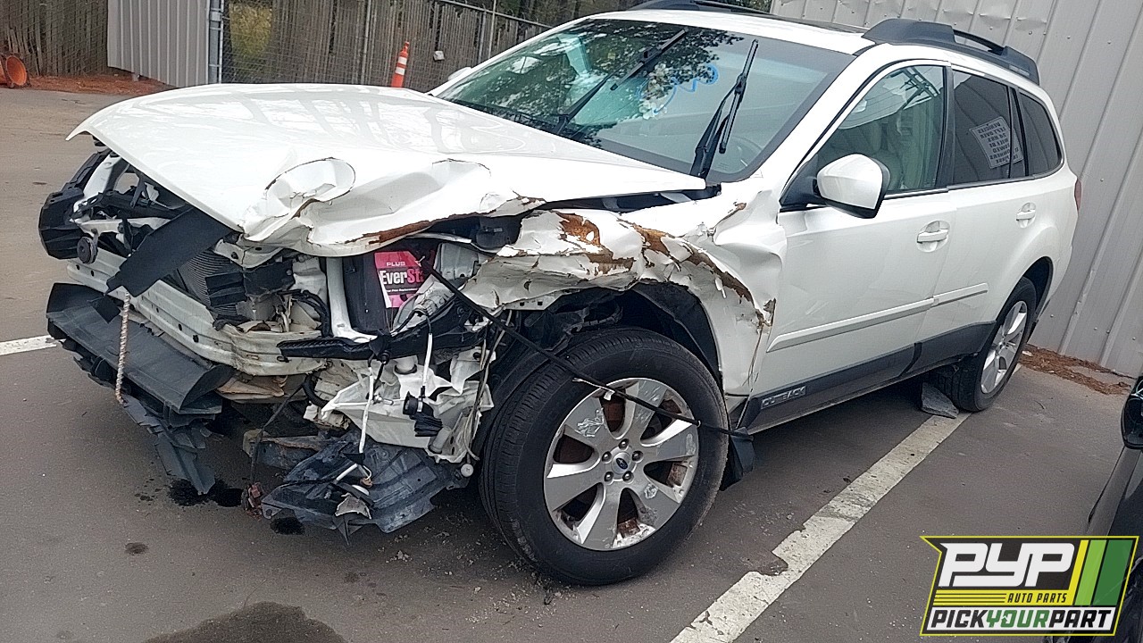 2012 SUBARU OUTBACK partes disponibles