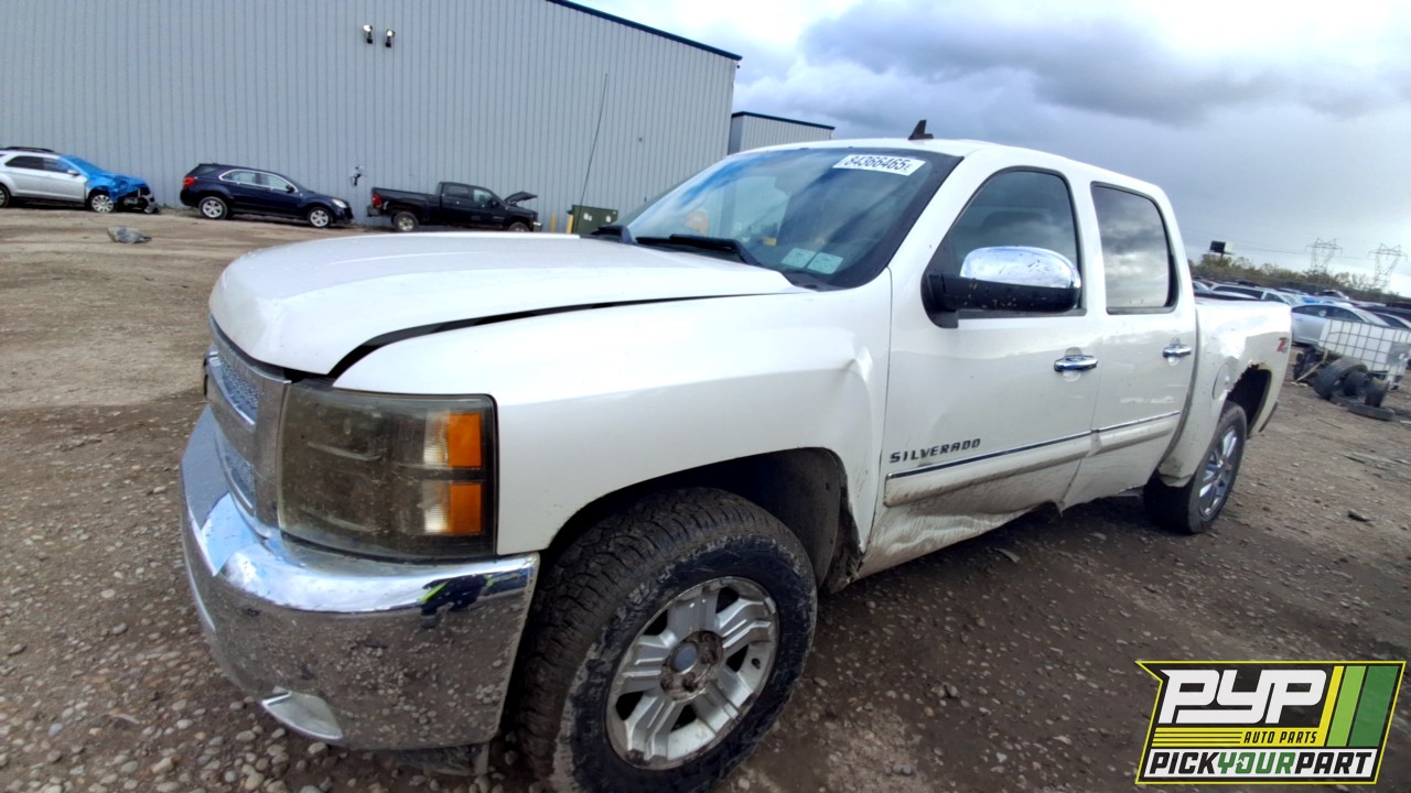 2012 CHEVROLET SILVERADO 1500 partes disponibles