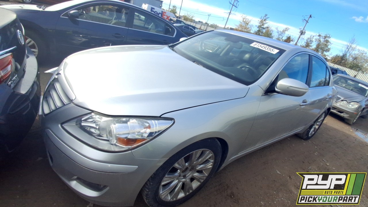 2009 HYUNDAI GENESIS partes disponibles