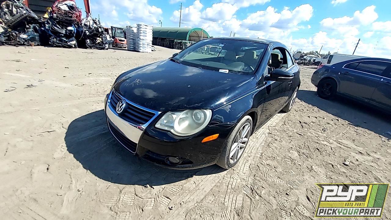 2009 VOLKSWAGEN EOS partes disponibles