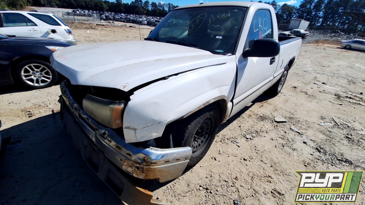 2005 CHEVROLET SILVERADO 1500 partes disponibles