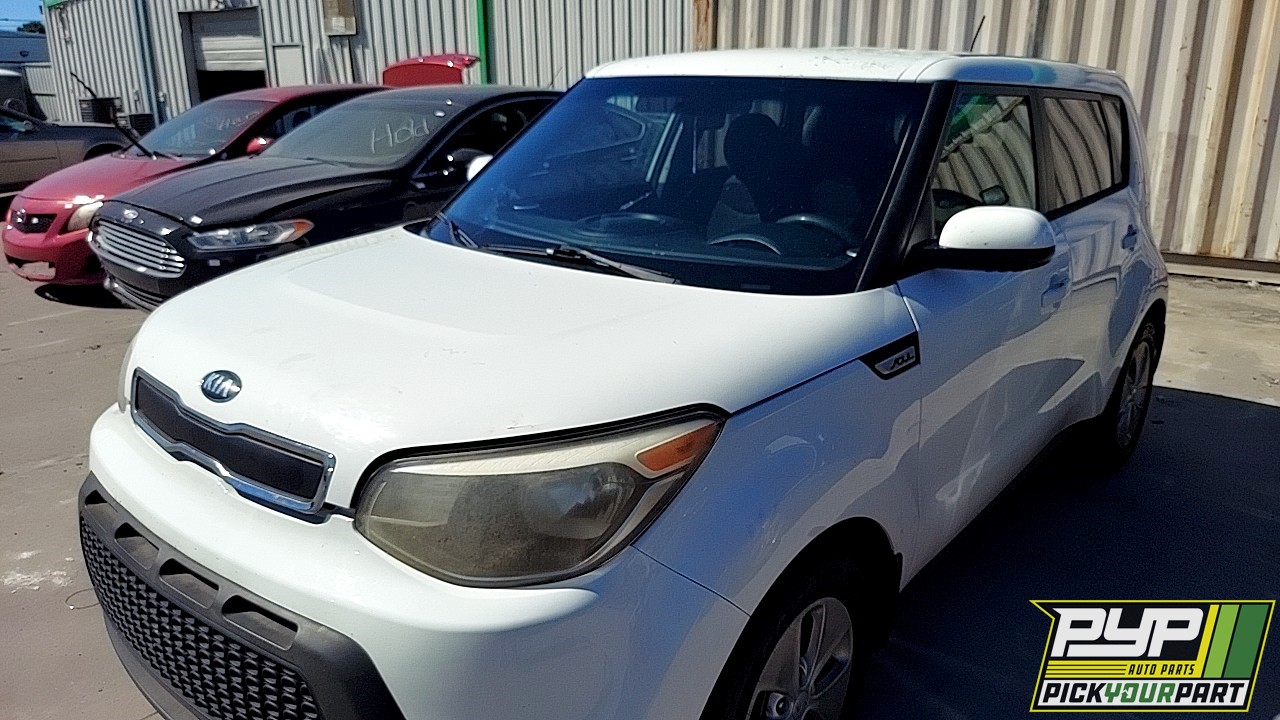 2016 KIA SOUL partes disponibles
