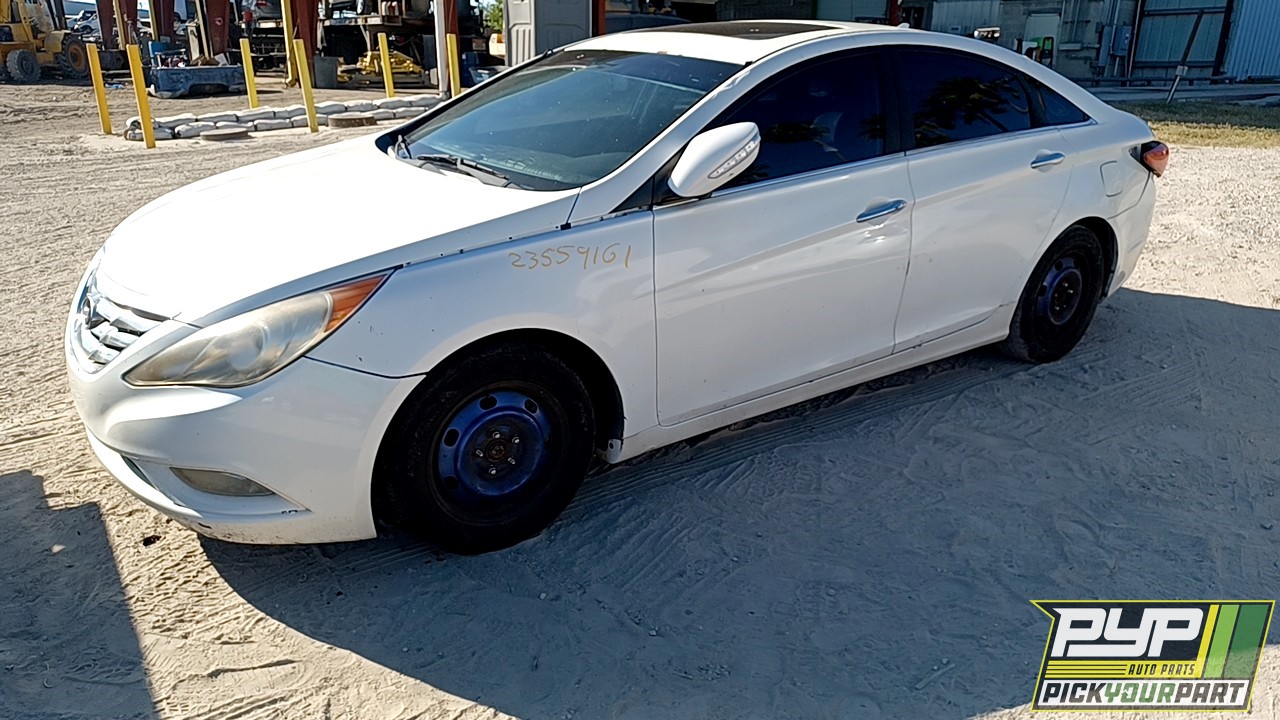 2011 HYUNDAI SONATA partes disponibles