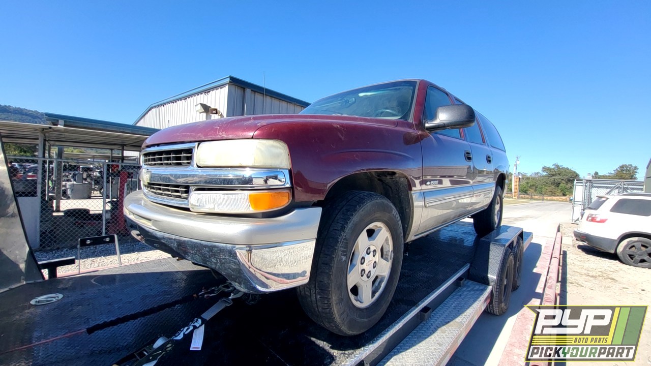 2000 CHEVROLET SUBURBAN 1500 partes disponibles