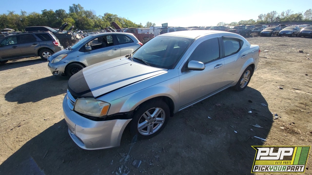 2011 DODGE AVENGER partes disponibles