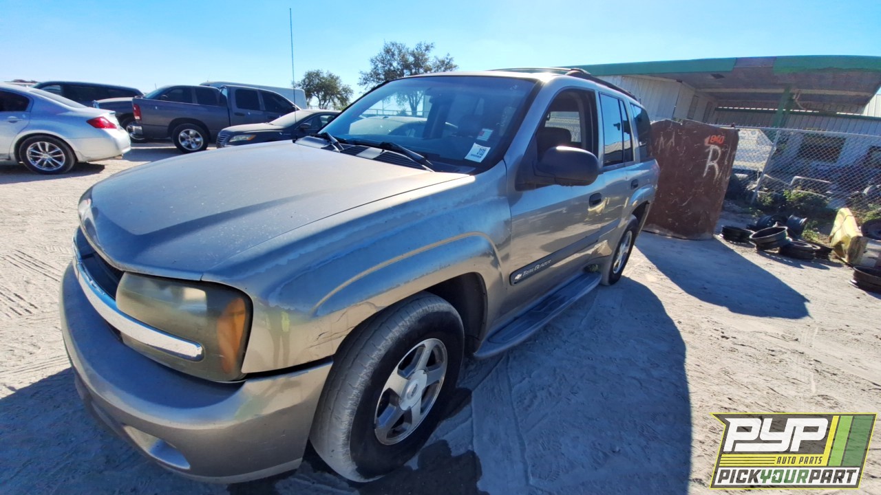 2002 CHEVROLET TRAILBLAZER available for parts