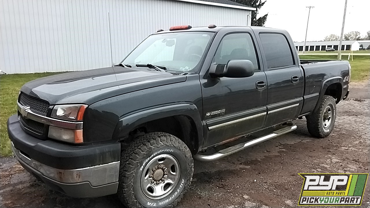 2004 CHEVROLET SILVERADO 2500 HD partes disponibles