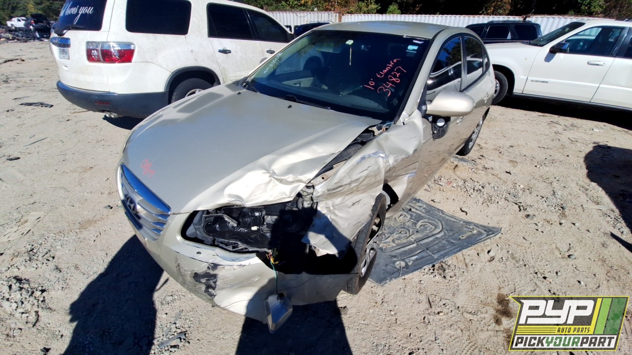 2010 HYUNDAI ELANTRA partes disponibles