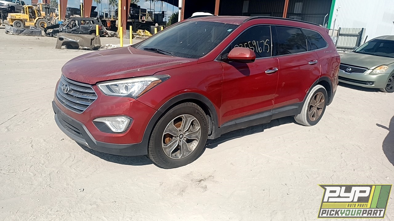 2015 HYUNDAI SANTA FE partes disponibles