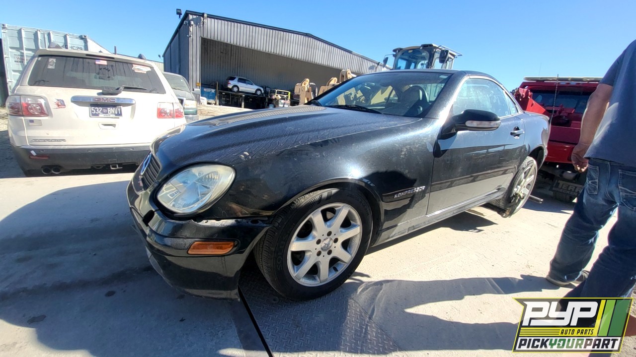 2002 MERCEDES-BENZ SLK230 available for parts
