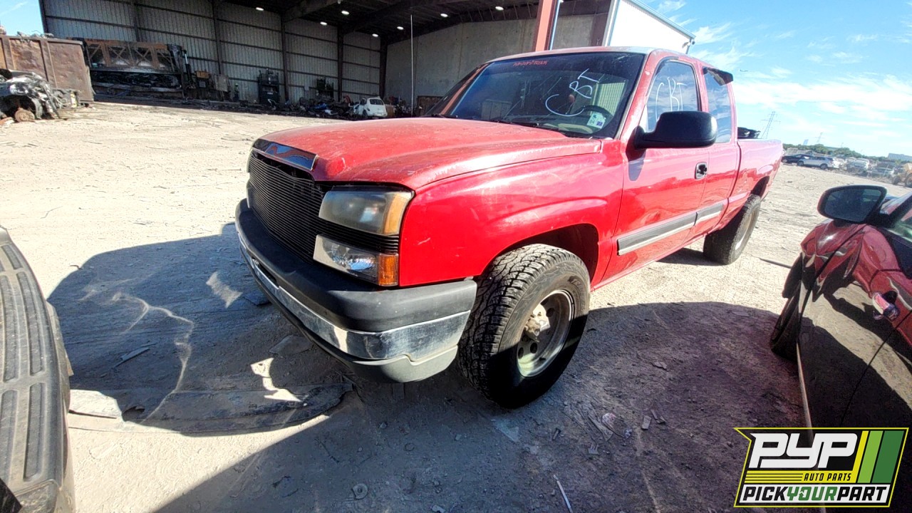2004 CHEVROLET SILVERADO 1500 partes disponibles