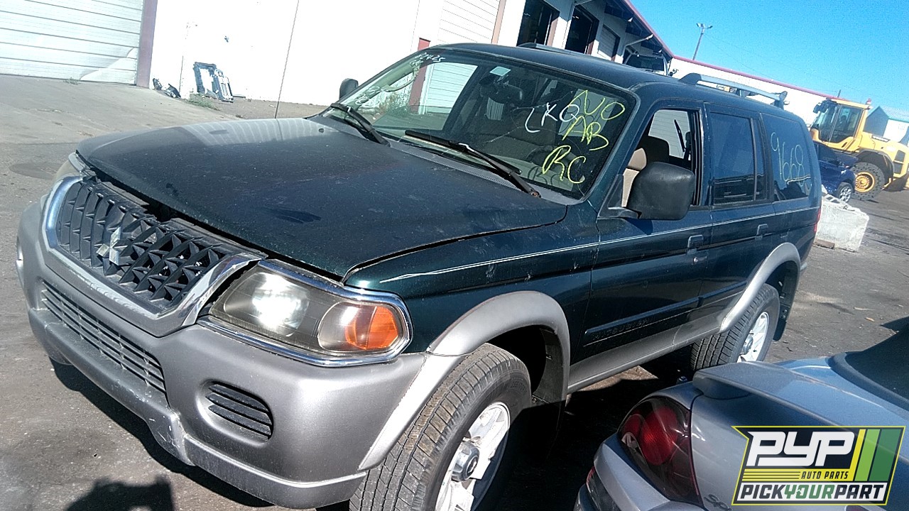 2002 MITSUBISHI MONTERO SPORT available for parts