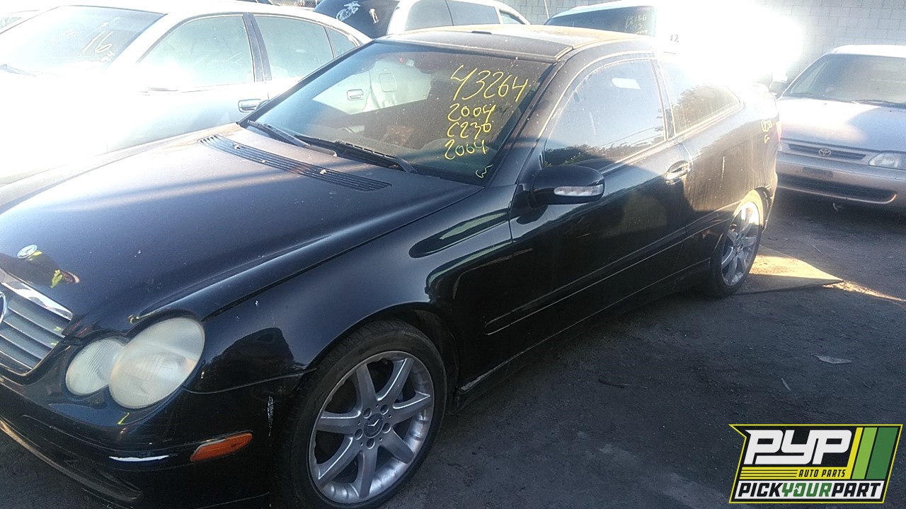 2004 MERCEDES-BENZ C230 partes disponibles