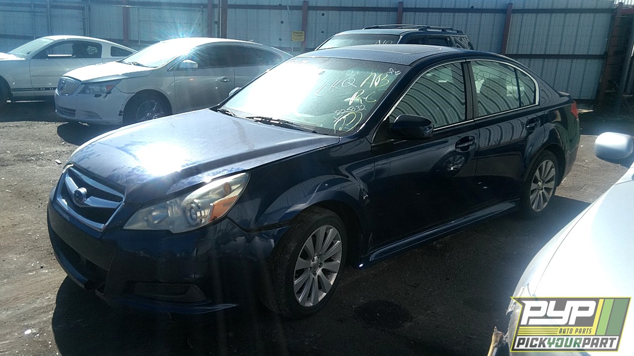 2011 SUBARU LEGACY partes disponibles