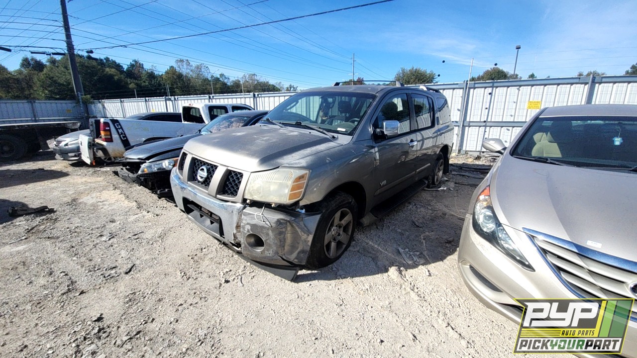 2007 NISSAN ARMADA partes disponibles