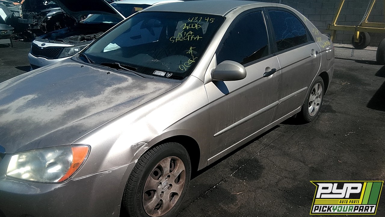 2006 KIA SPECTRA partes disponibles