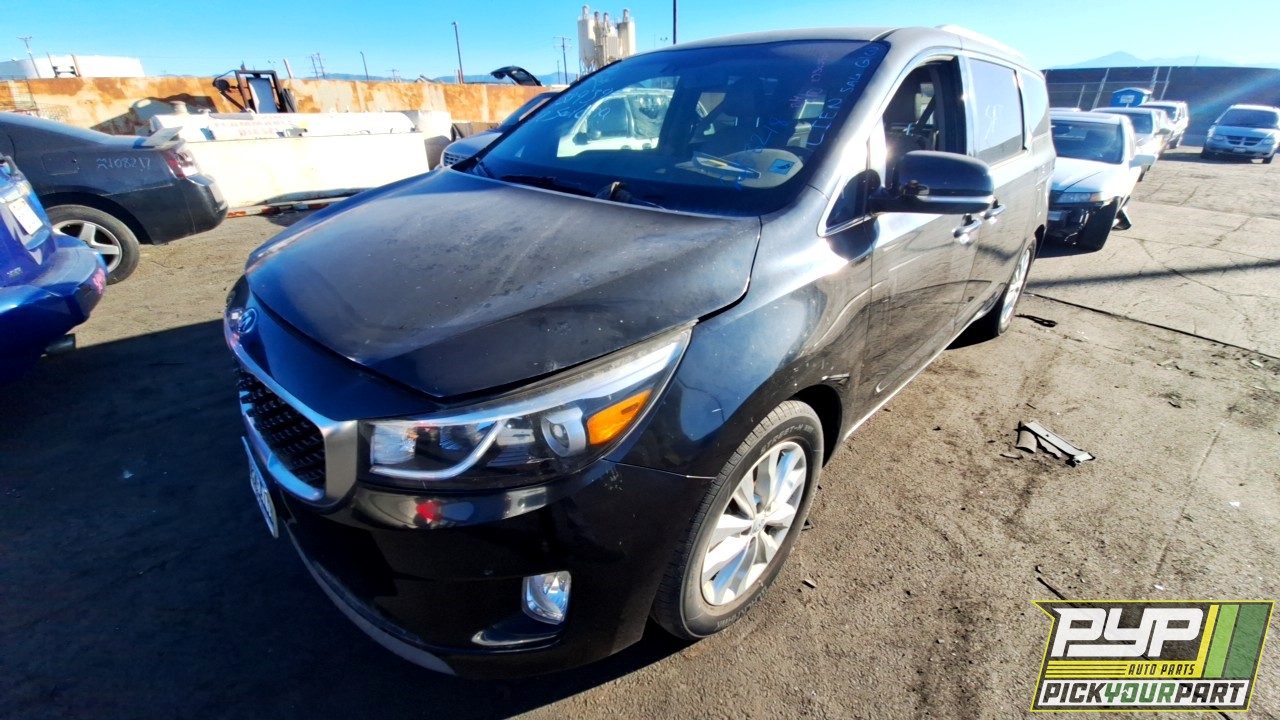 2018 KIA SEDONA partes disponibles