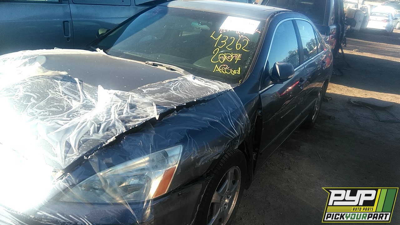 2007 HONDA ACCORD partes disponibles