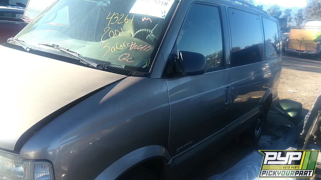 2001 GMC SAFARI partes disponibles