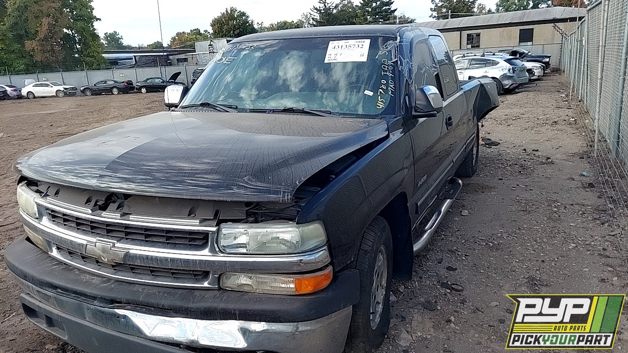2001 CHEVROLET SILVERADO 1500 partes disponibles