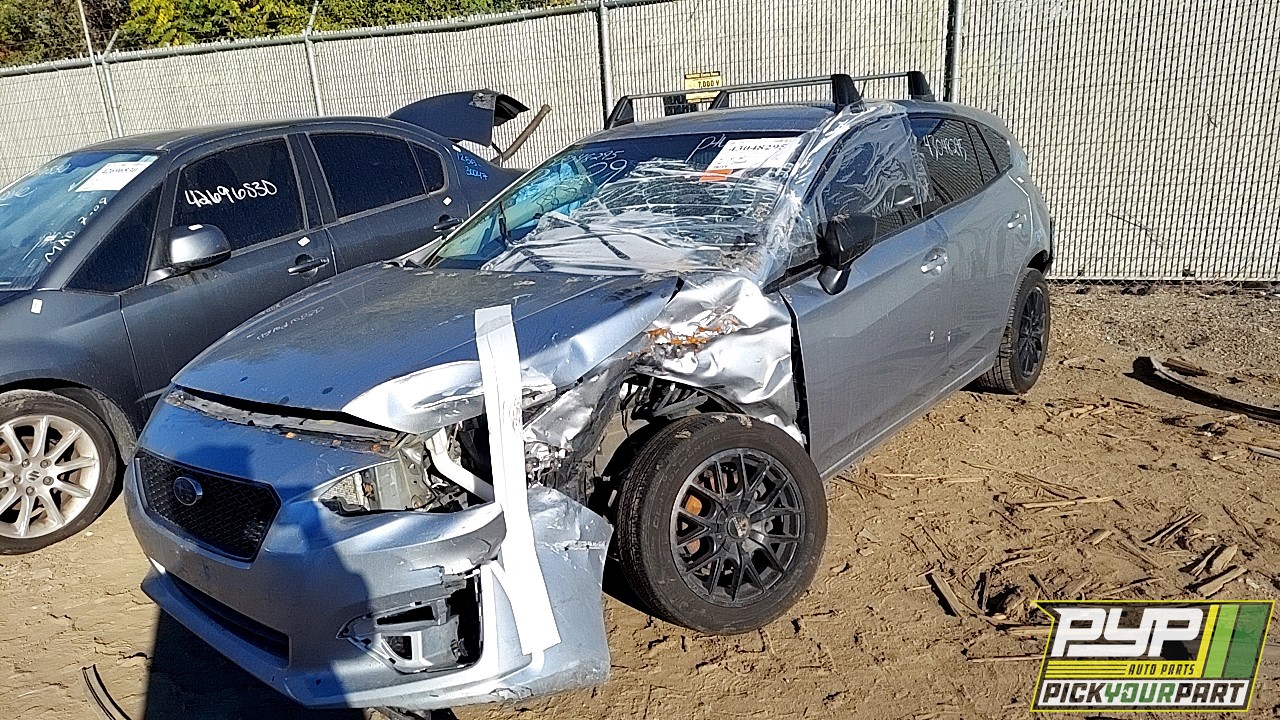 2017 SUBARU IMPREZA partes disponibles