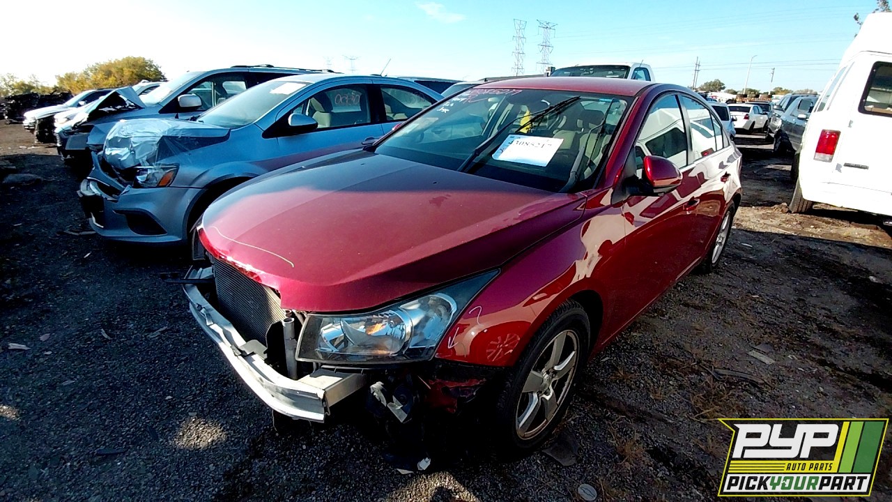 2013 CHEVROLET CRUZE partes disponibles