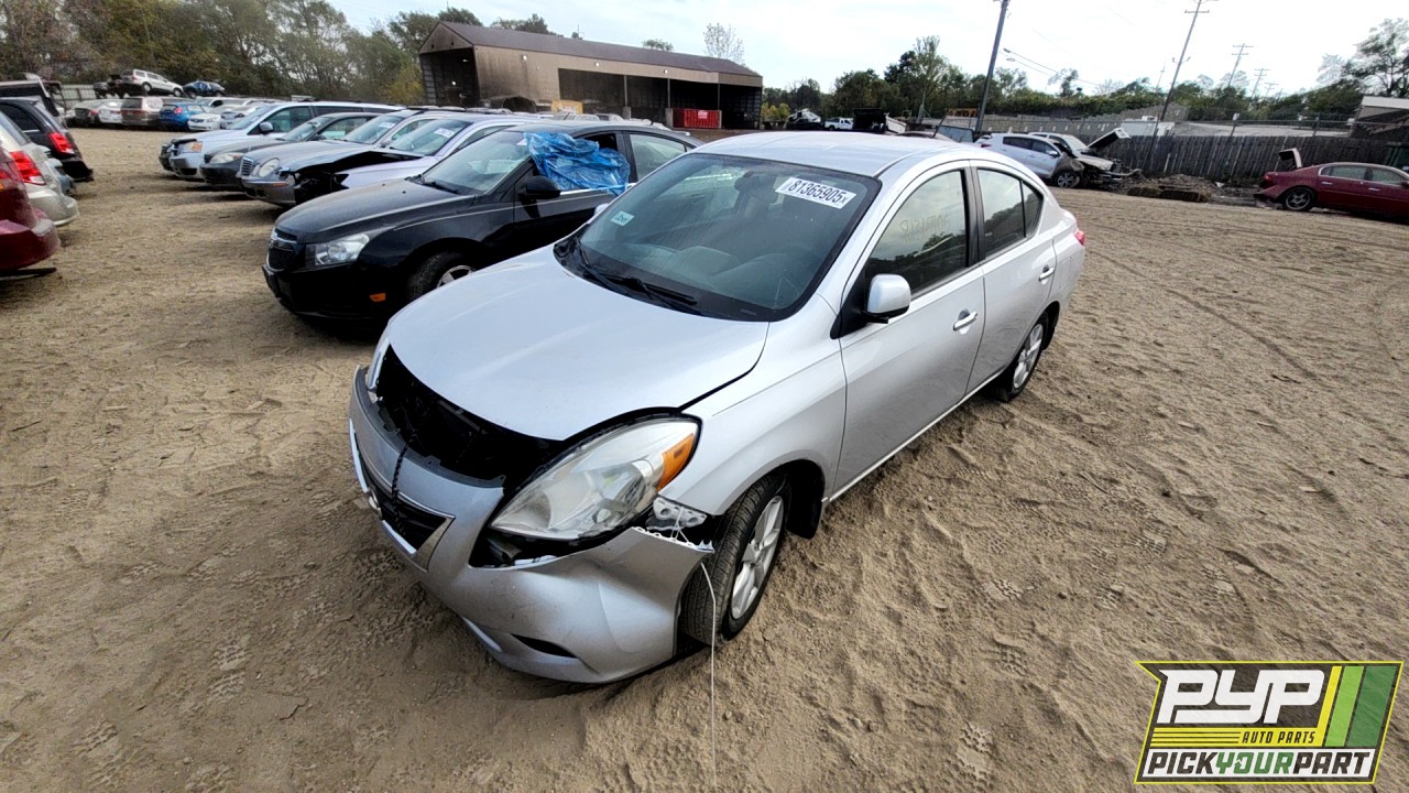 2012 NISSAN VERSA available for parts