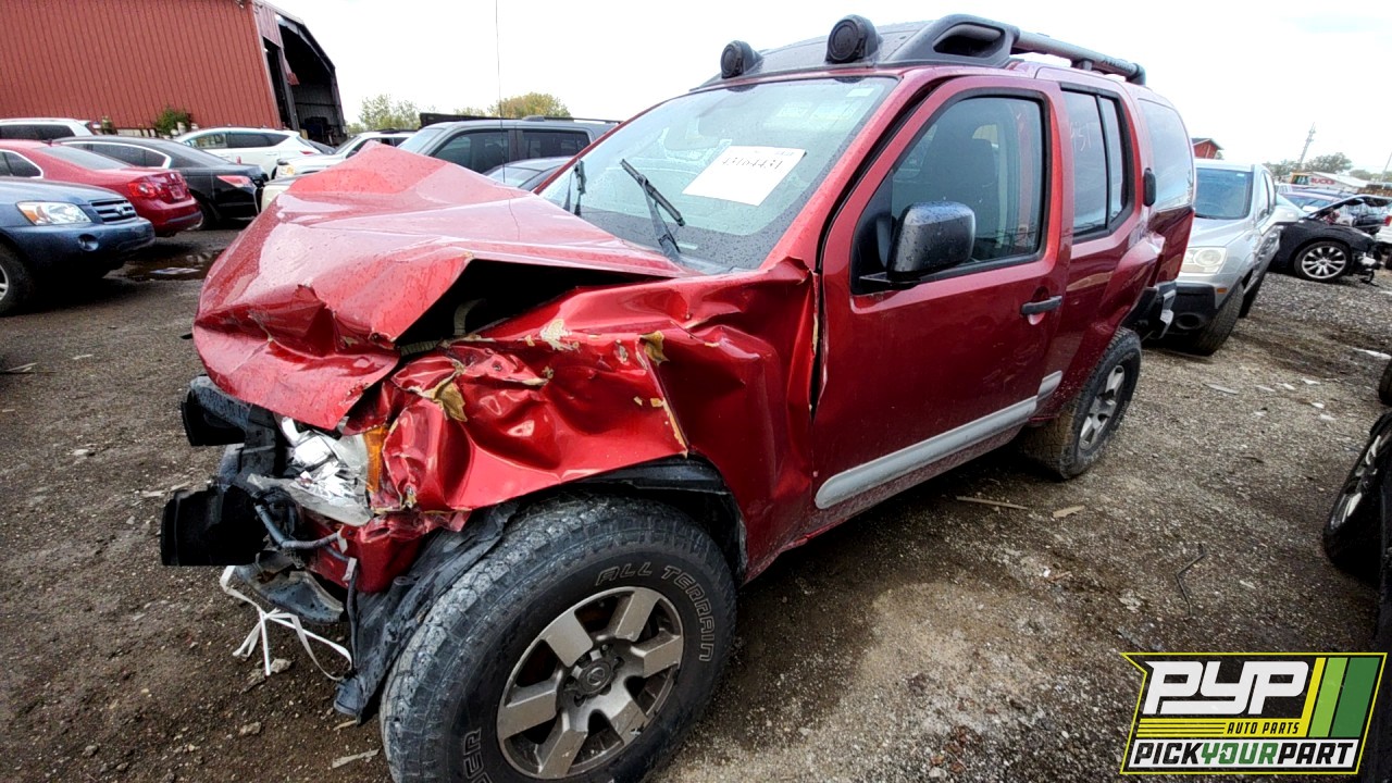 2012 NISSAN XTERRA partes disponibles