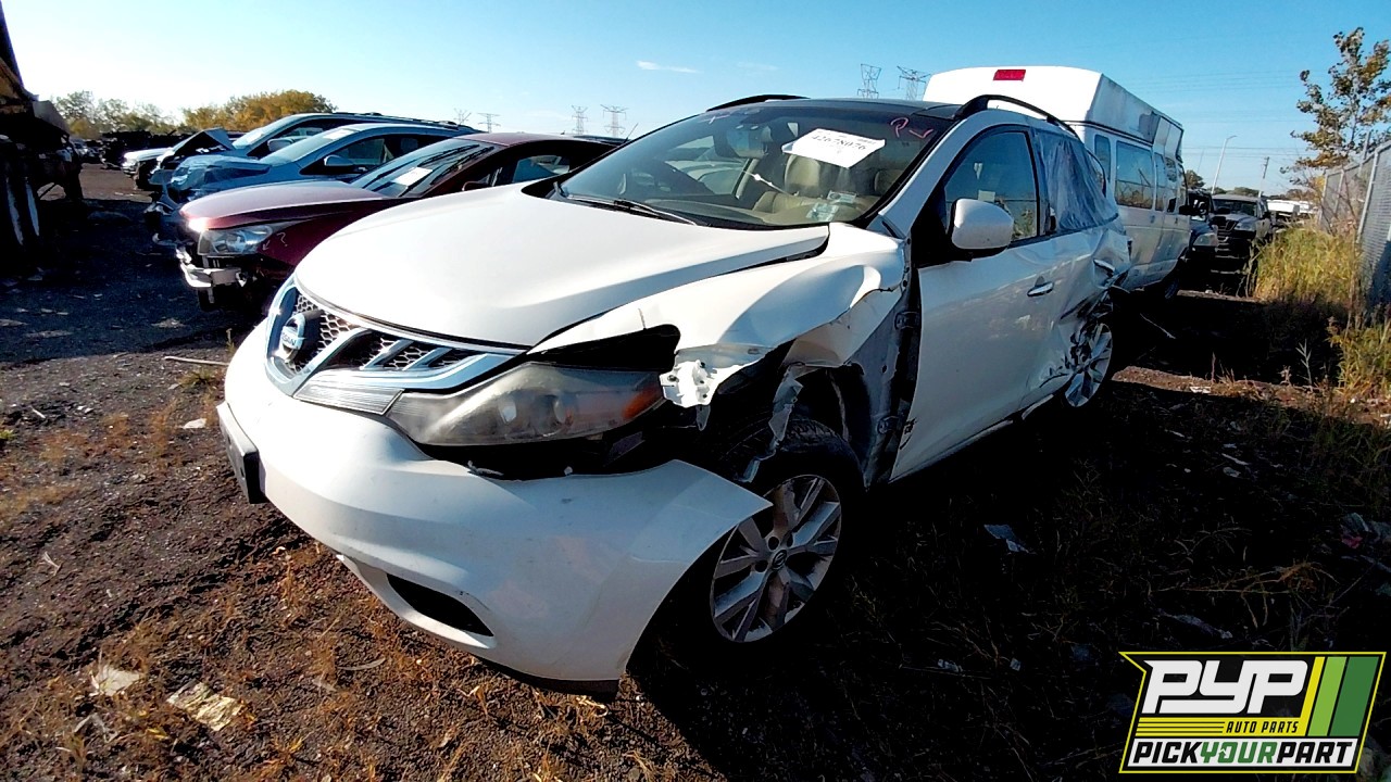 2013 NISSAN MURANO partes disponibles