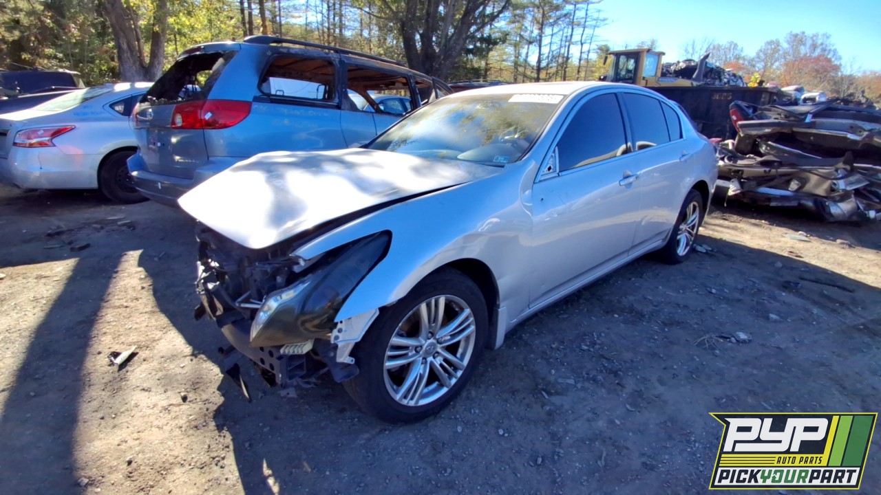 2011 INFINITI G37 available for parts