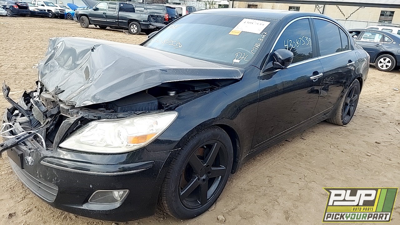 2009 HYUNDAI GENESIS partes disponibles