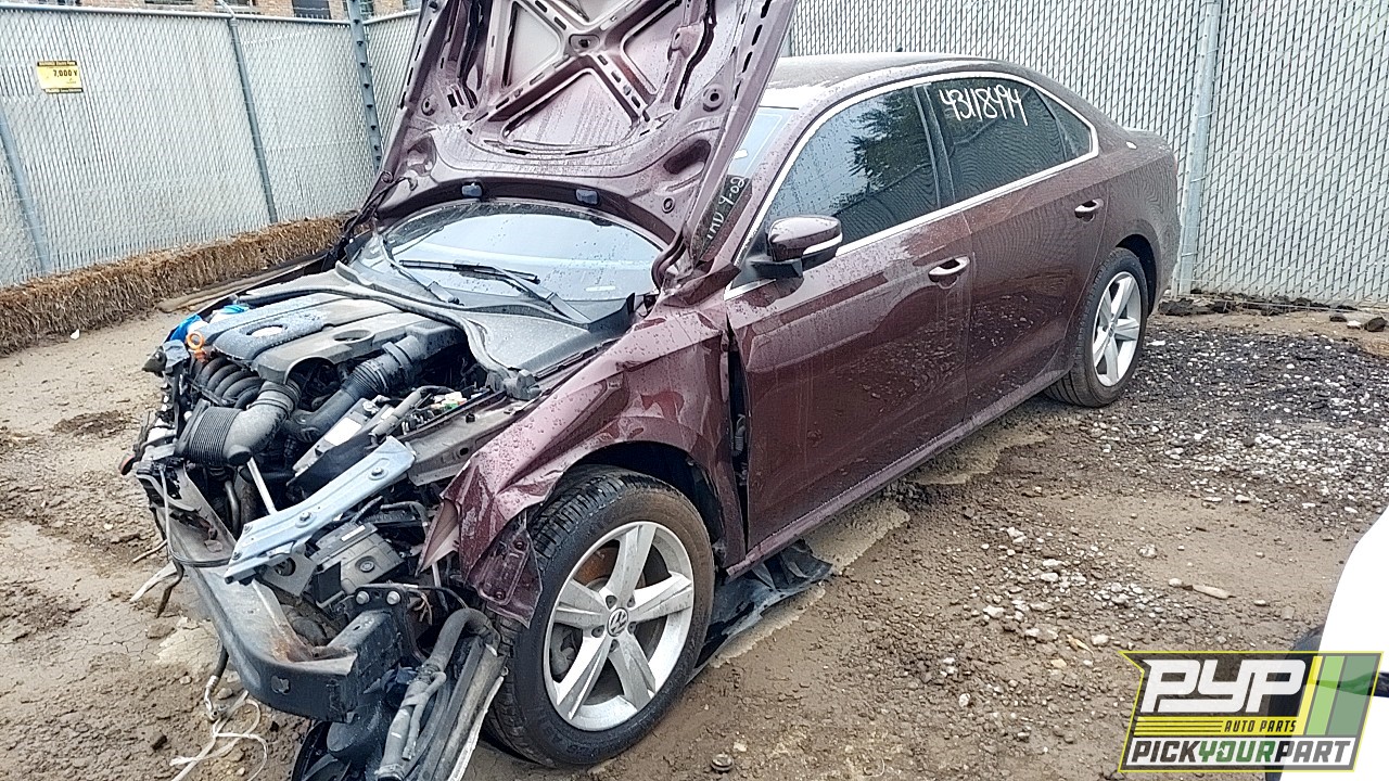 2012 VOLKSWAGEN PASSAT available for parts